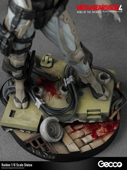 Metal Gear Solid 4 Guns of the Patriots - Raiden 1-6 Scale - Statue