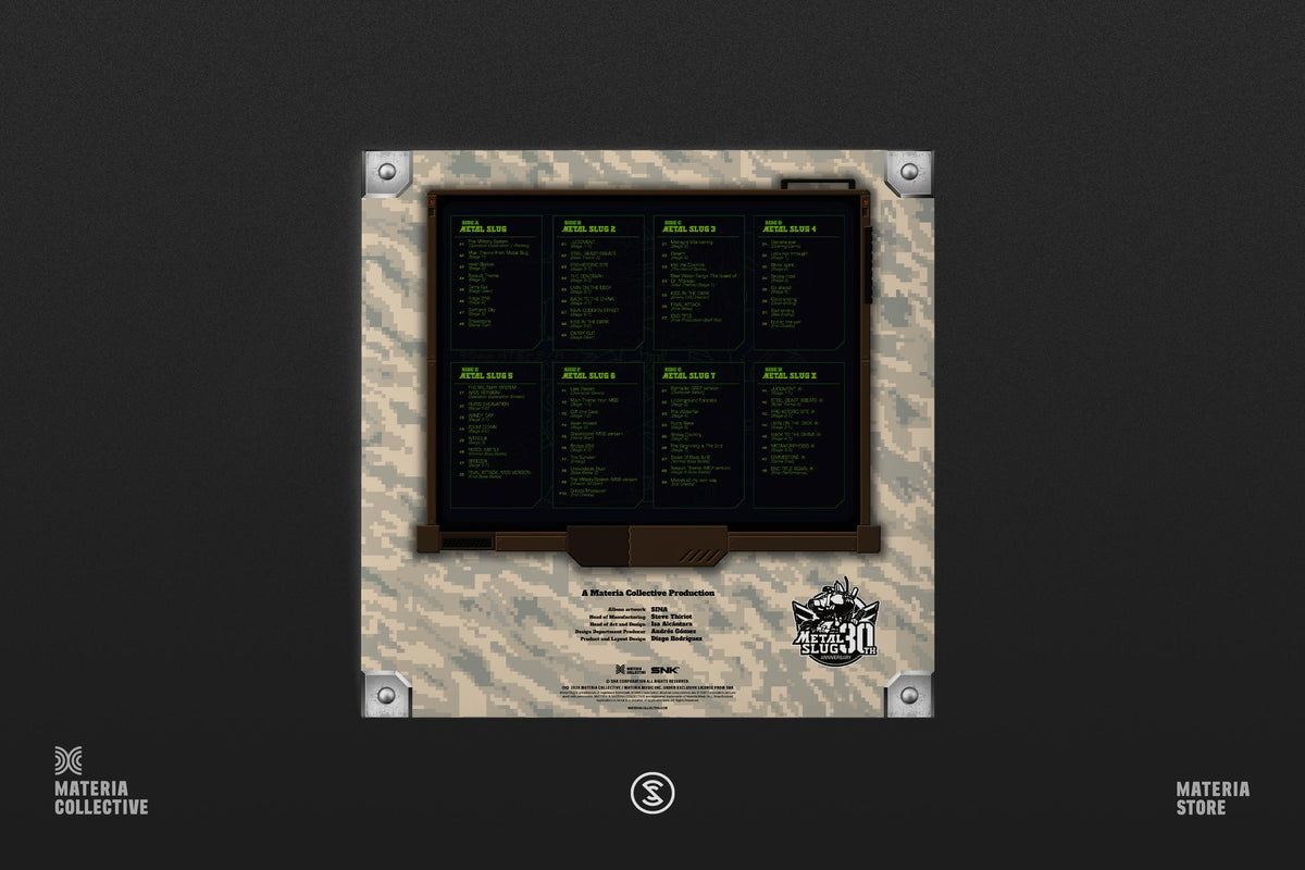 Metal Slug - 30th Anniversary Original Game Selections Box Set - 4LP Vinyl