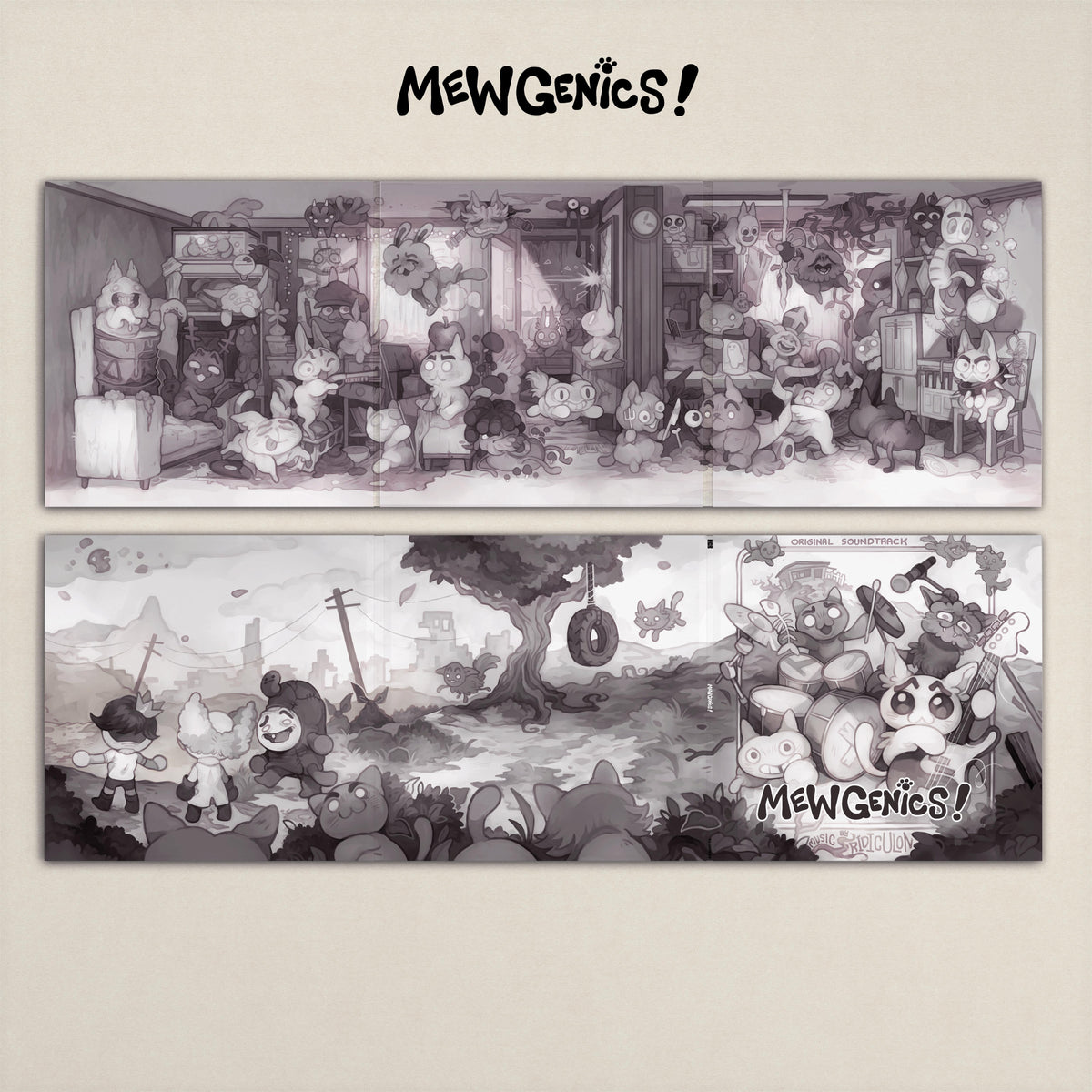 [REPLACEMENT] Mewgenics - Original Soundtrack IGN Exclusive - 3LP Vinyl