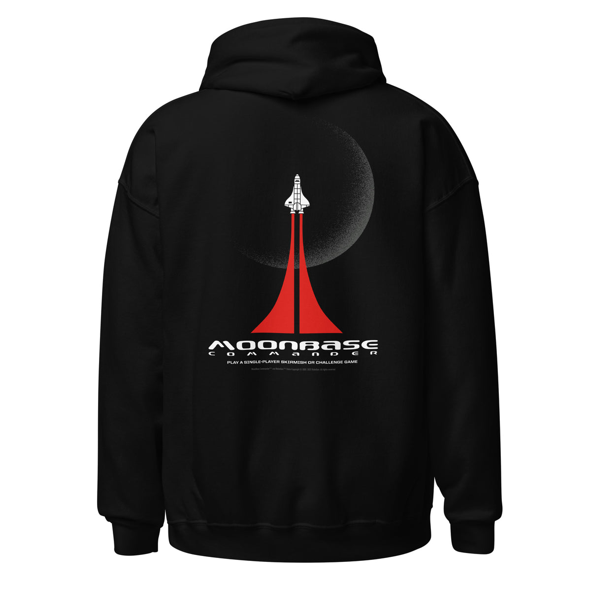 Moonbase Commander - Rocketship - Hoodie