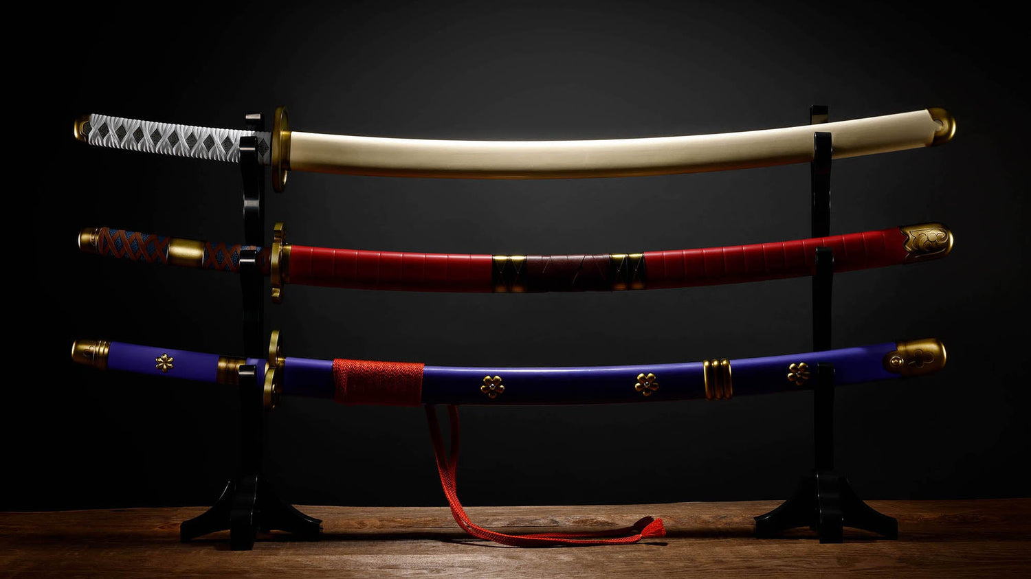 One Piece - Roronoa Zoro Three Sword Style Set - Replica