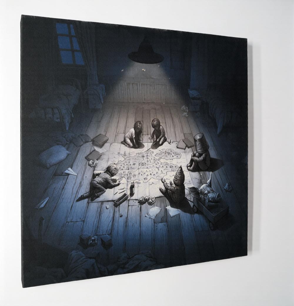 Reanimal - Before the Flood - Limited-Edition Canvas - Print - 20x20