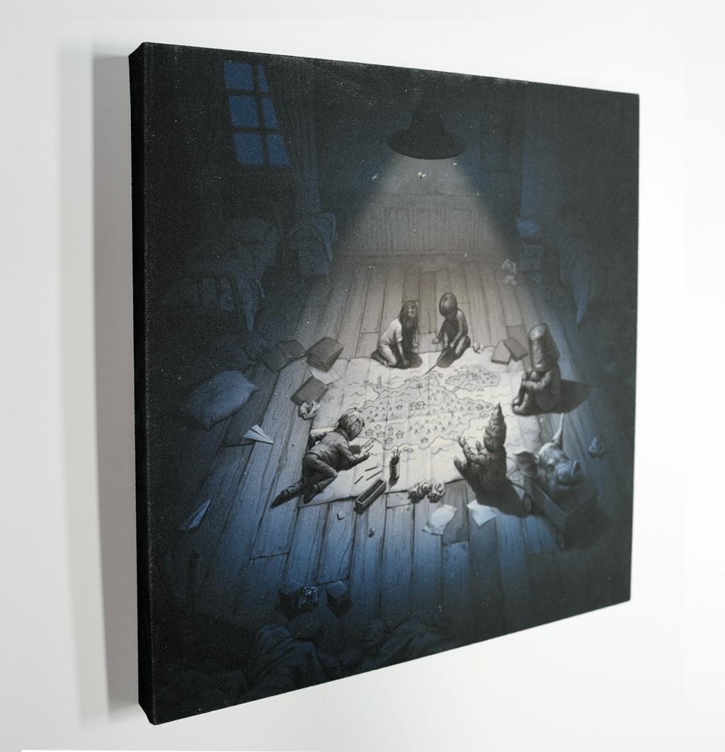Reanimal - Before the Flood - Limited-Edition Canvas - Print - 20x20