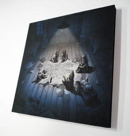 Reanimal - Before the Flood - Limited-Edition Canvas - Print - 20x20