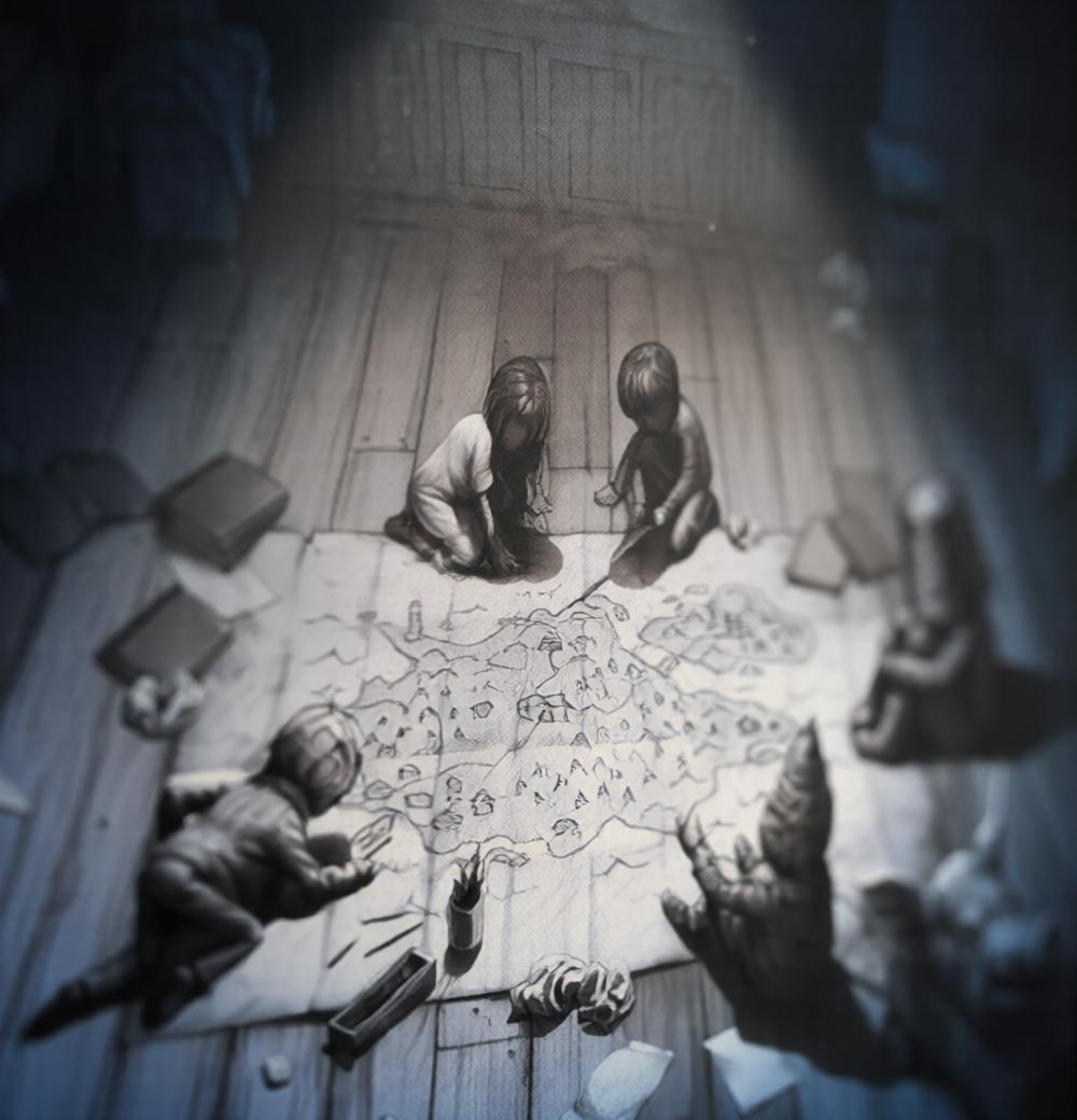 Reanimal - Before the Flood - Limited-Edition Canvas - Print - 20x20