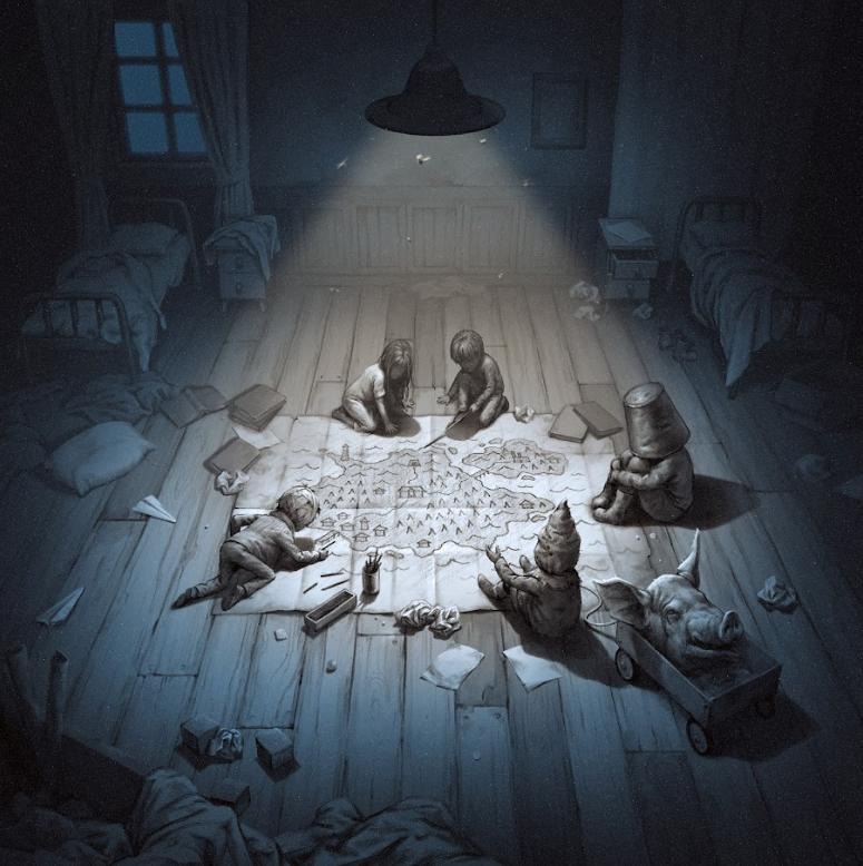 Reanimal - Before the Flood - Limited-Edition Canvas - Print - 20x20