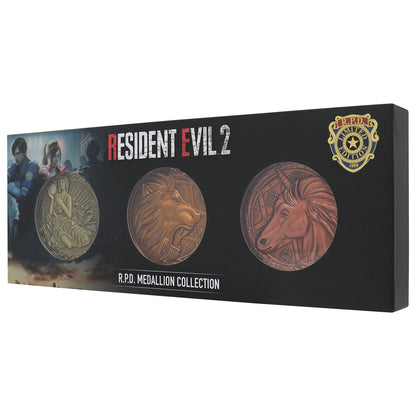Resident Evil 2 - Set of 3 Medallions - US Variant