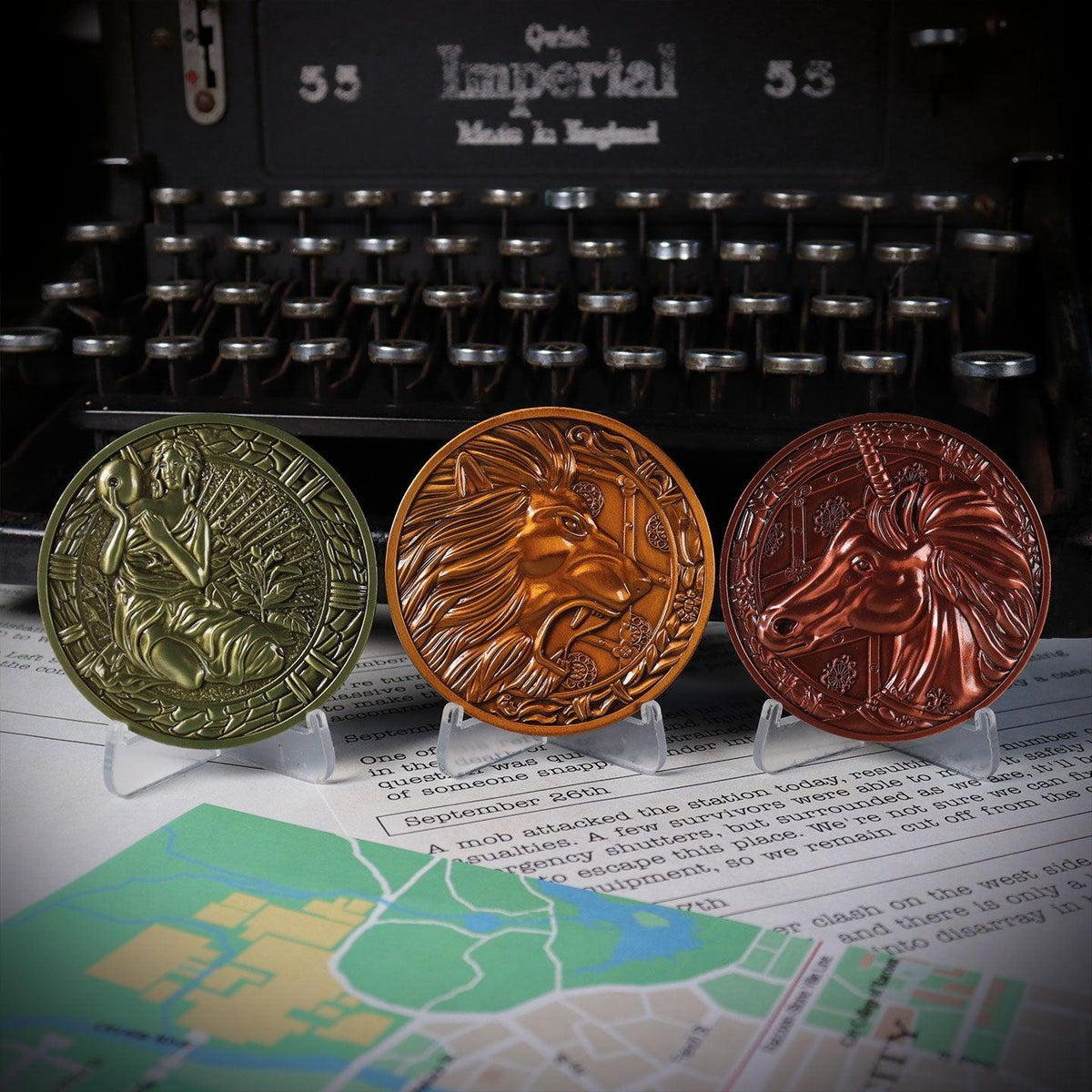 Resident Evil 2 - Set of 3 Medallions - US Variant