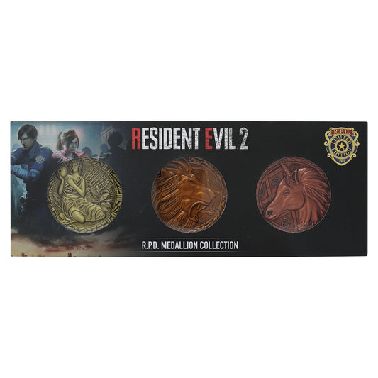 Resident Evil 2 - Set of 3 Medallions - US Variant