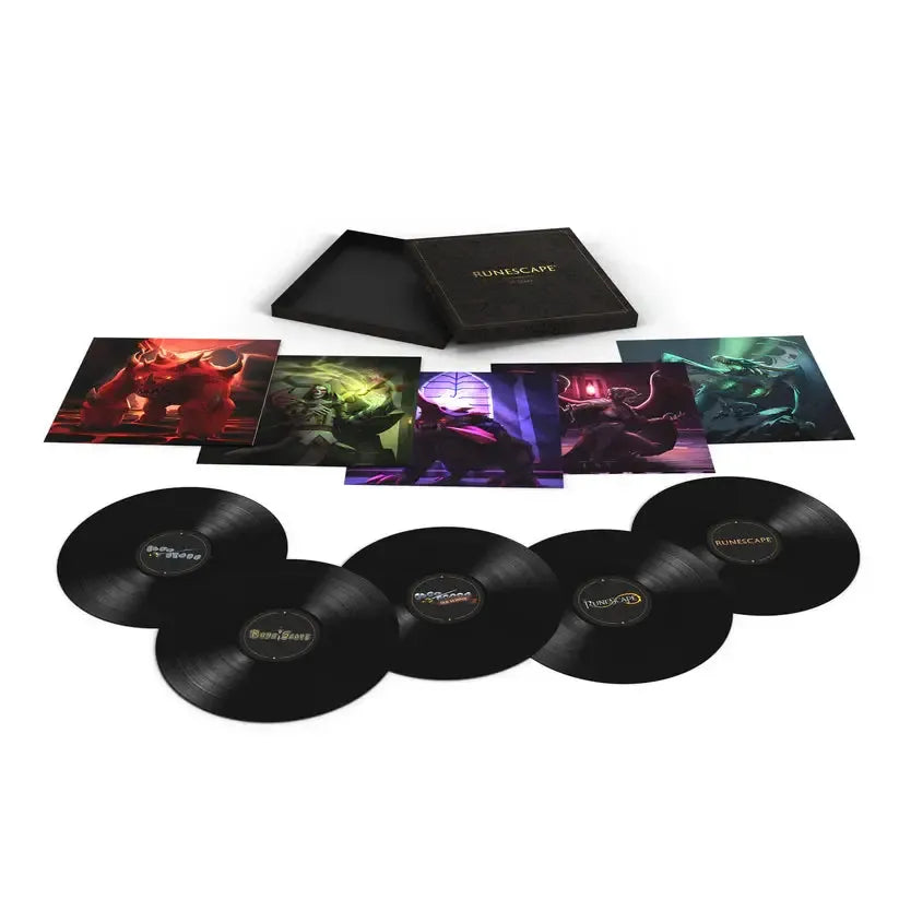 RuneScape - 25 Years Original Soundtrack Boxset - 5LP Vinyl