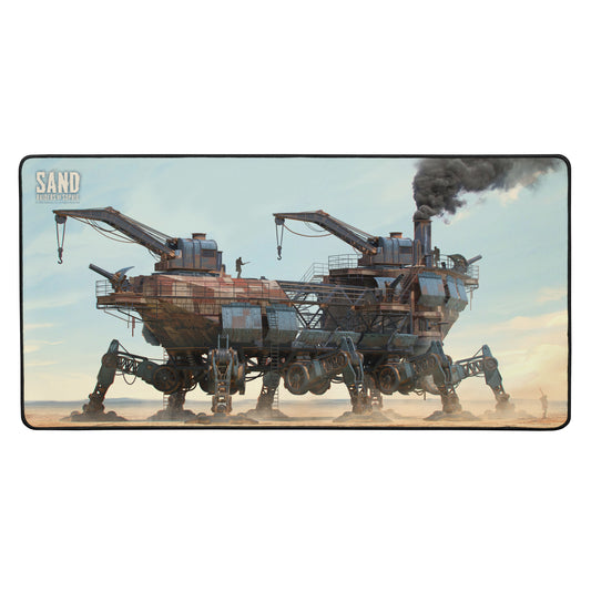 SAND Raiders of Sophie - Smoke on the Dunes - Gaming Desk Mat