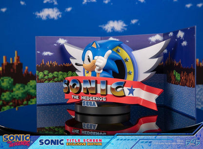Sonic - Sonic Title Screen Exclusive Edition - Statue