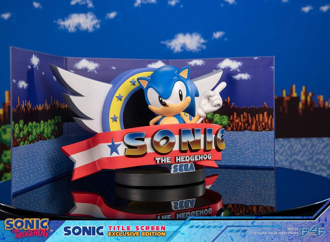 Sonic - Sonic Title Screen Exclusive Edition - Statue