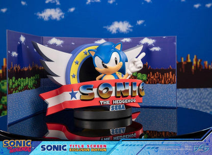 Sonic - Sonic Title Screen Exclusive Edition - Statue