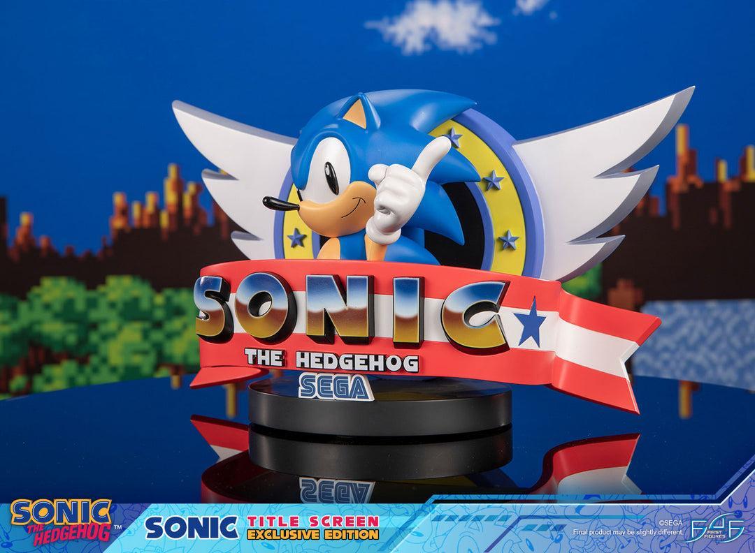 Sonic - Sonic Title Screen Exclusive Edition - Statue