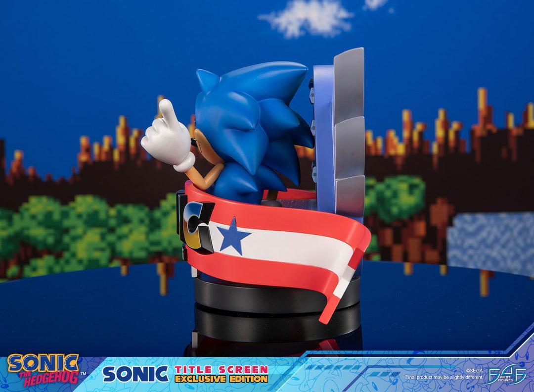 Sonic - Sonic Title Screen Exclusive Edition - Statue