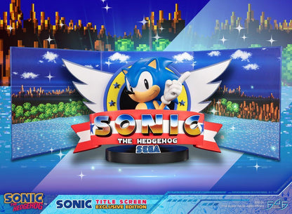 Sonic - Sonic Title Screen Exclusive Edition - Statue