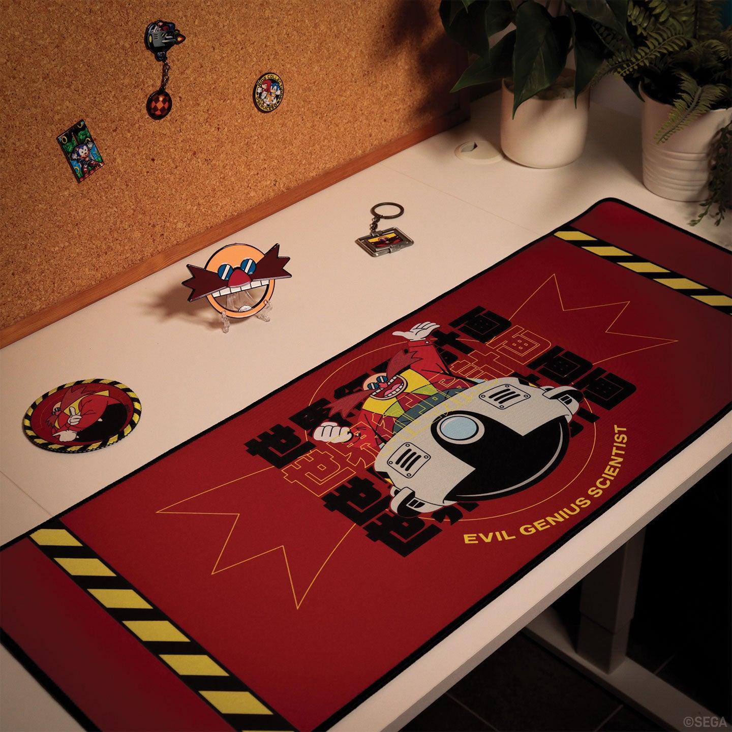 Sonic The Hedgehog - Dr. Eggman - Deskpad and Coaster Set