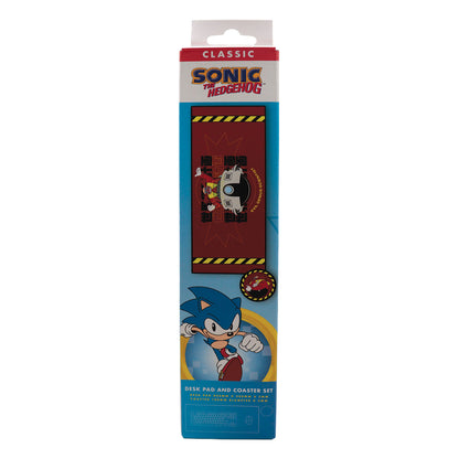 Sonic The Hedgehog - Dr. Eggman - Deskpad and Coaster Set