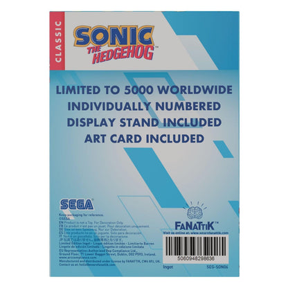 Sonic The Hedgehog - Limited Edition - Ingot