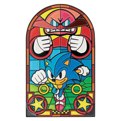Sonic The Hedgehog - Stained Glass Window Style - Ingot