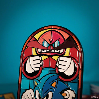Sonic The Hedgehog - Stained Glass Window Style - Ingot