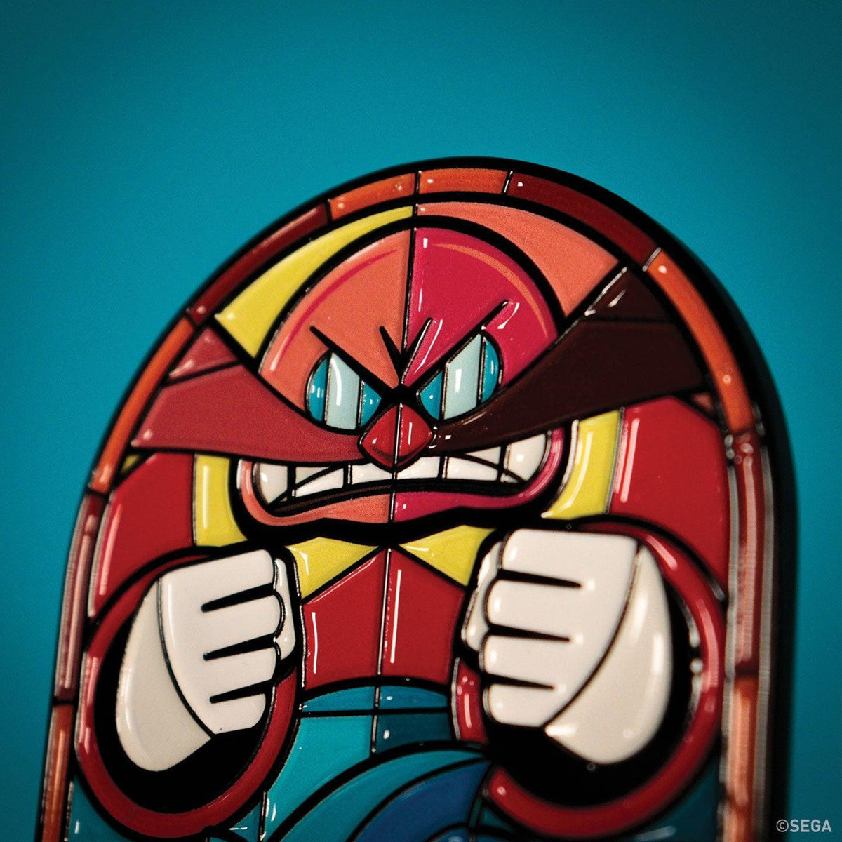 Sonic The Hedgehog - Stained Glass Window Style - Ingot