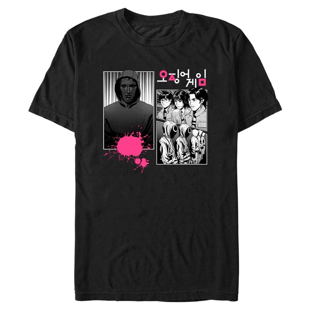 Squid Game - Manga Panel - T-Shirt