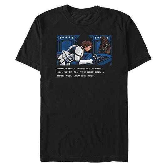 Star Wars - 8-Bit Cinema Scene - T-Shirt