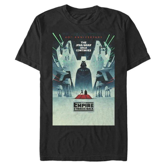 Star Wars - Empire Strikes Back 40th Anniversary Poster - T-Shirt