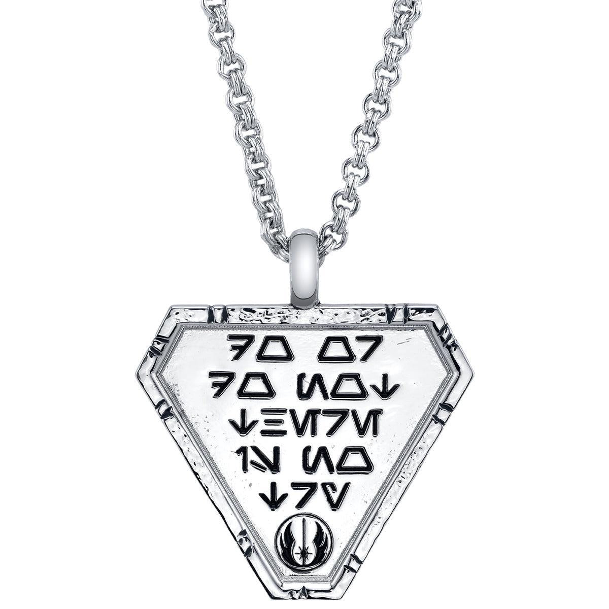 Star Wars X RockLove GALACTIC FORGE Do or Do Not Necklace