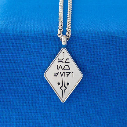 Star Wars X RockLove GALACTIC FORGE I Am No Jedi Necklace