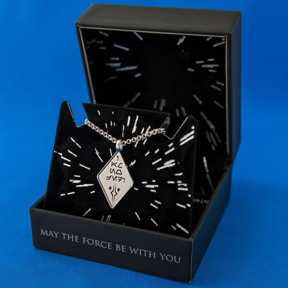 Star Wars X RockLove GALACTIC FORGE I Am No Jedi Necklace