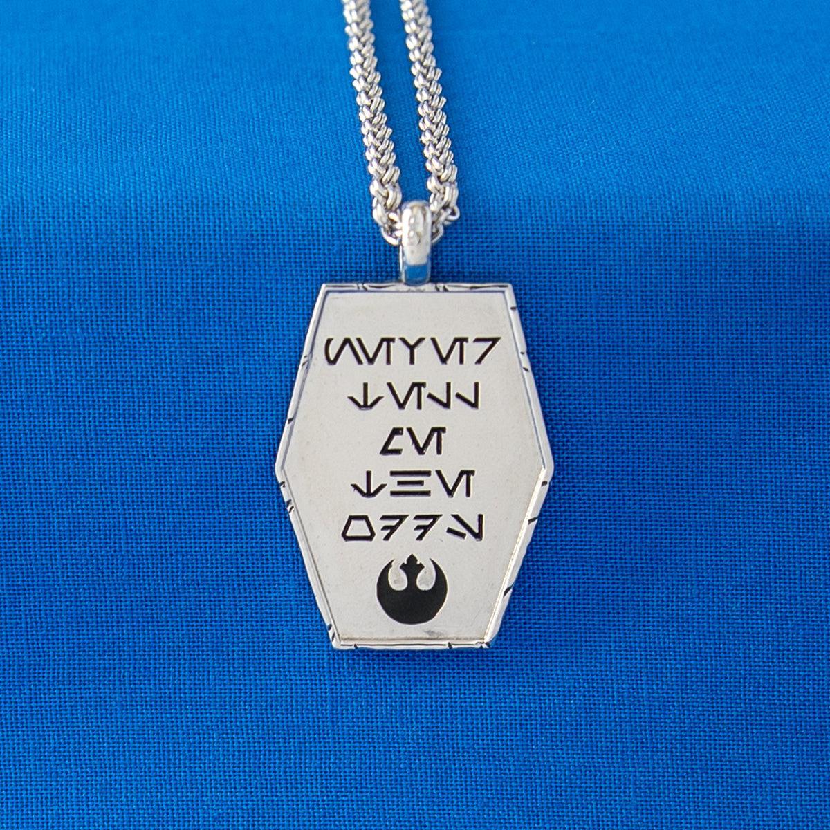 Star Wars X RockLove GALACTIC FORGE Never Tell Me Necklace