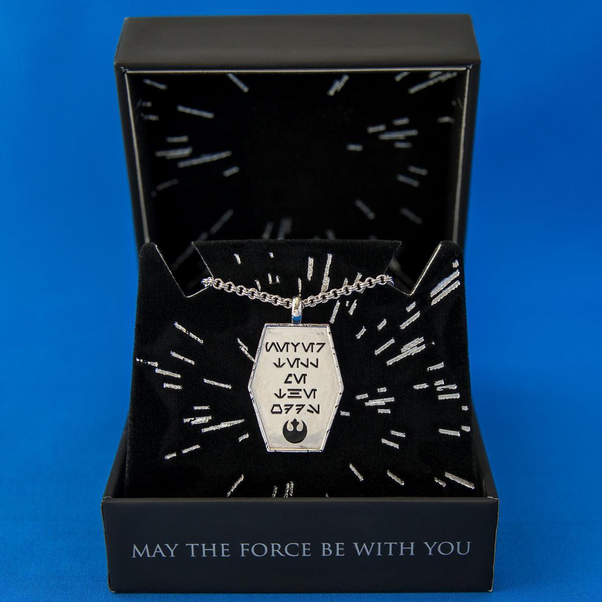 Star Wars X RockLove GALACTIC FORGE Never Tell Me Necklace