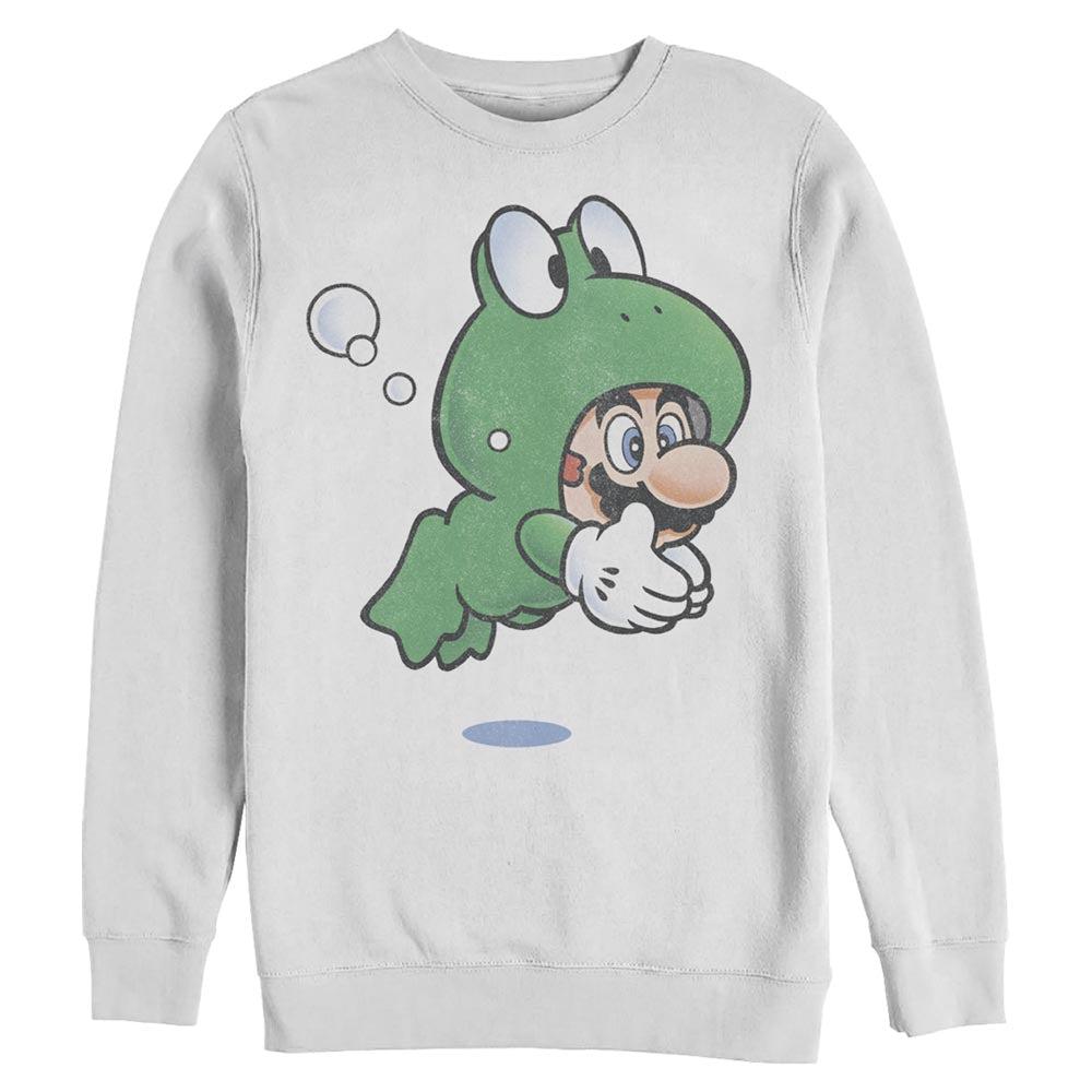 Super Mario Bros. - Mario Frog - Crewneck Sweatshirt