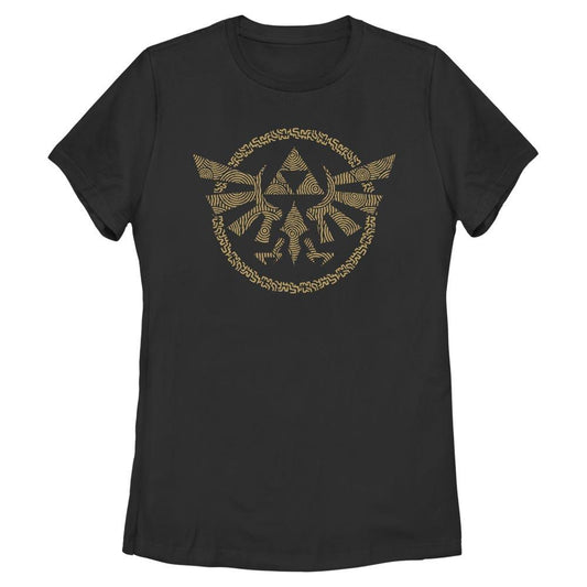 The Legend of Zelda - Hyrule Crest Gold - T-Shirt