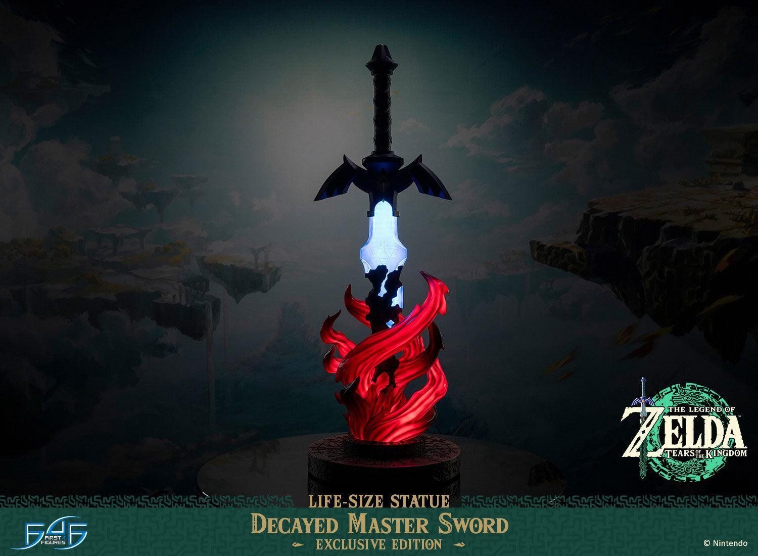 The Legend of Zelda - Tears of the Kingdom Decayed Master Sword Exclusive Edition - Replica