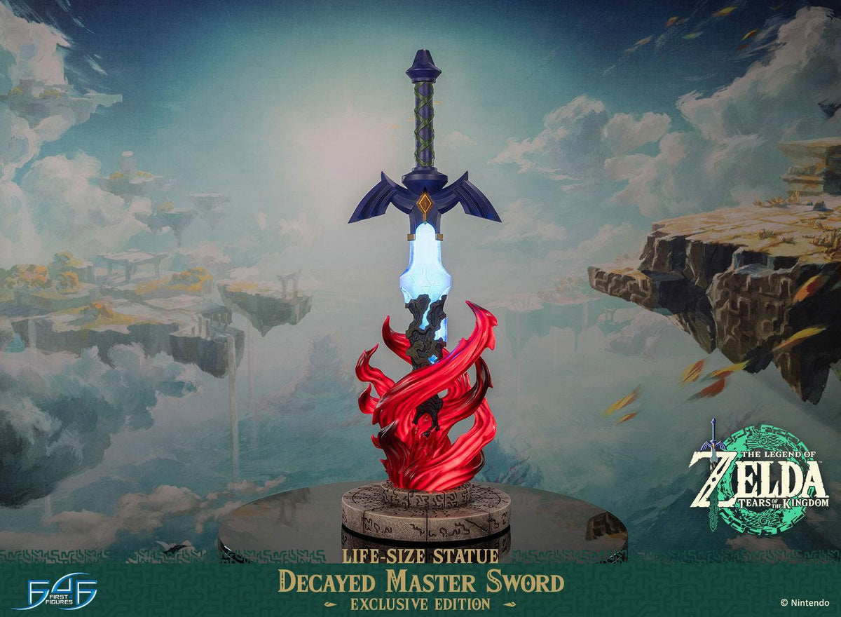The Legend of Zelda - Tears of the Kingdom Decayed Master Sword Exclusive Edition - Replica