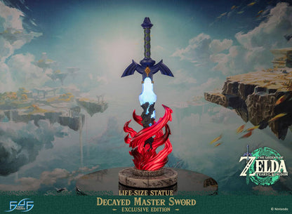 The Legend of Zelda - Tears of the Kingdom Decayed Master Sword Exclusive Edition - Replica
