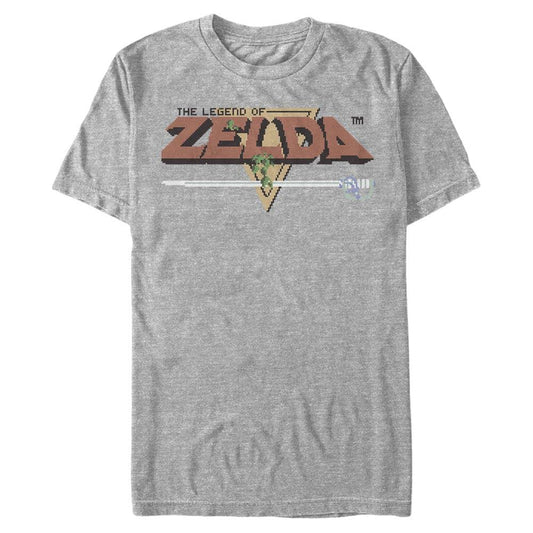 The Legend of Zelda - Zelda Original Pixel Logo - T-Shirt