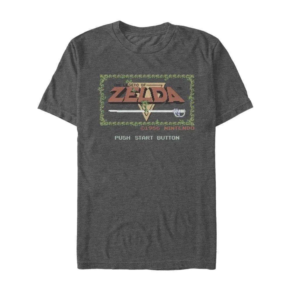 The Legend of Zelda - Zelda Press Start - T-Shirt