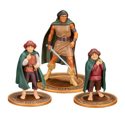 The Lord of the Rings - Frodo Aragorn Samwise - Statue Set