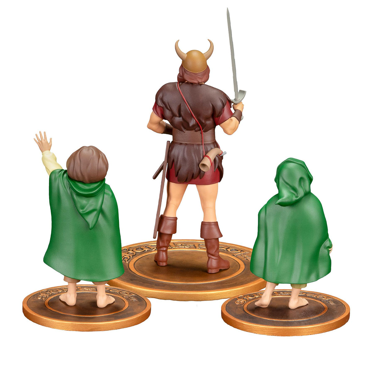 The Lord of the Rings - Merry Pippin and Boromir PVC Figure - Statue Set