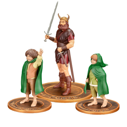 The Lord of the Rings - Merry Pippin and Boromir PVC Figure - Statue Set