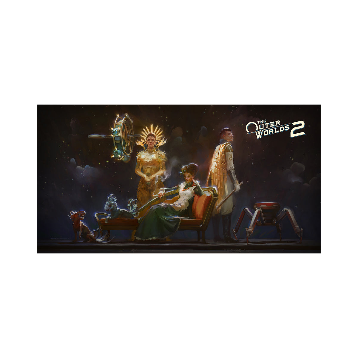 The Outer Worlds 2 - Faction Leaders - Print - 24x12
