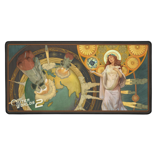 The Outer Worlds 2 - The Matriarch Conceives Mural - Gaming Mouse Pad