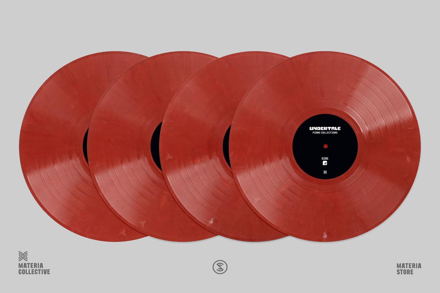 Undertale - Piano Collections Box Set - IGN Exclusive Heart Red Variant - 4LP Vinyl